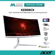 ACER 29.5" NITRO XZ306CX UWFHD (2560x1080@200HZ) VA PANEL CURVE LED GAMING MONITOR (1MS VRB, INPUT:H