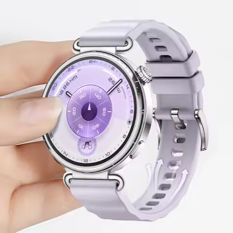 18mm Official Silicone Band For Huawei Watch GT6-5-4 41mm Fashion Wave Bracelet Huawei Watch 5/GT5 P