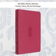 ESV Kid's Bible, Thinline, Red Letter TruTone, Berry, The True Vine Design, Kid's Pink Bible