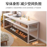 Long Back Wall Study Double Desk Rental House Desk Narrow Table Rectangular Student Computer Desk St