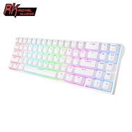 Royal Kludge RK71 Bluetooth 5.0 USB C 2.4G Tri Mode 70% Keyboard 71Key RGB Backlit Mechanical Gaming