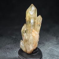 巴西收藏級天然 黃水晶簇 668g 立體 20cm 黃水晶柱