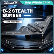 1/200 Scale B-2 Spirit Military Aircraft Toy Quick Build Model Plastic Building Airplane Model Kit