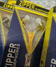 包郵 iphone earphone 耳機 android earphone 拉鏈式耳機 zipper earphone 重低音耳機 防打結耳機