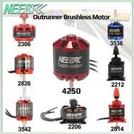 NEEBRC 2206 2212 2306 2814 2826 3536 3542 4250 Outrunner Brushless Motor For RC Plane Fixed-wing FPV