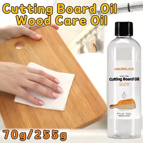 Wood wax oil for solid wood cutting boards; food-grade white mineral oil for bamboo and wood cutting