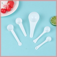 Purelove> 10Pcs 1g 3g 5g 10g Measuring Plastic Scoop Measuring Spoons Milk Powder Spoons new