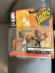 NBA Jams Michael Jordan vs. David Robinson 公仔