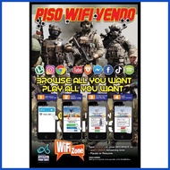 ∽ ⛅ ✆ Piso Wifi Tarpaulin for Ado and LPB Software