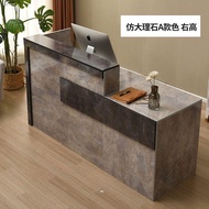 ❍♧Simple modern cashier counter reception desk corner bar counter consultation hotel beauty salon ca