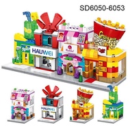 NEW JY LEGO SEMBO BLOCK MINI CITY STORE TOKO SPRITE NAIL ART HUAWEI