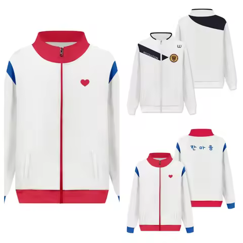 2026 Classic Raglan jackets All of Us Are Dead 3D Print Zipper Jacket Windbreaker Men/Boys Stand Col