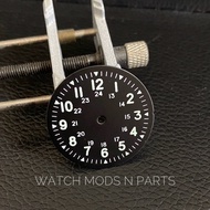 WMNP Watch dial plate, Pilot Dial 28.5mm