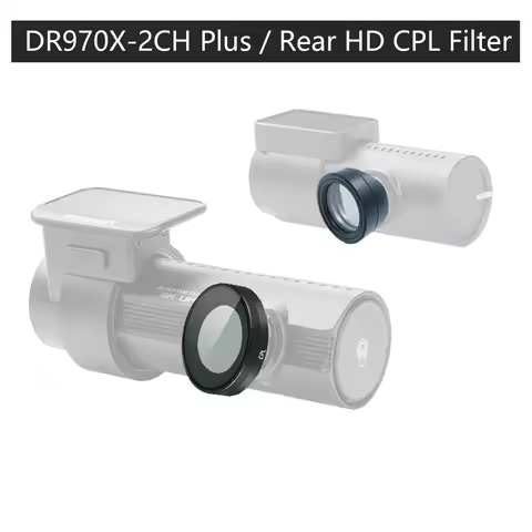 For BLACKVUE Dash Camera DR970X-2CH Plus HD CPL filter Reduce Glare Reflect / Rear Rear Cam CPL