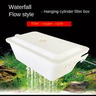 Wall mounted portable drip box fish tank filter upper filter box aquarium top filter tank drawer water storage
