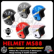 HELMET MS88 JAMIN 100% ORIGINAL TOPI KELEDAR STENG SIRIM APPROVED HARGA TERMURAH TERBAIK