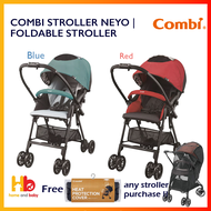 COMBI STROLLER NEYO | FOLDABLE STROLLER (FOC Heat Protector Cover)