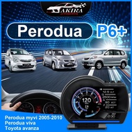 AKIRA P6+ SPECIAL PROTON CAMPRO WIRA VDO NEO PERSONA GEN2 MYVI OLD VIVA AVANZA AVY YRV P6+ OBD2 METE