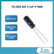 Capacitor 50V 4.7uF 4*7MM (50Pcs)