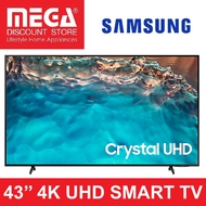 SAMSUNG UA43BU8000KXXS 43'' 4K UHD SMART TV + FREE $50 E-VOUCHER BY SAMSUNG