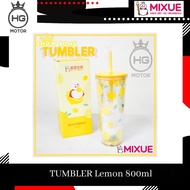 Tumblr Botol Minum MIXUE Warna Kuning 800ML Tumbler Tempat Minum