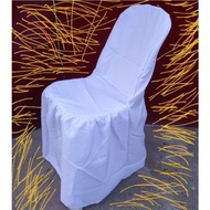 ♞1set 100pcs Monoblock White Seat Cover or Monoblock Chair Cover