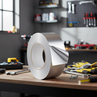 Heavy Duty Aluminum Foil Duct Tape 5cm x 10m / 2in x 33ft Adhesive Tape for HVAC Hot and Cold Air Se