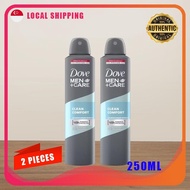 Dove Men+Care Clean Comfort Antiperspirant Spray 250ml