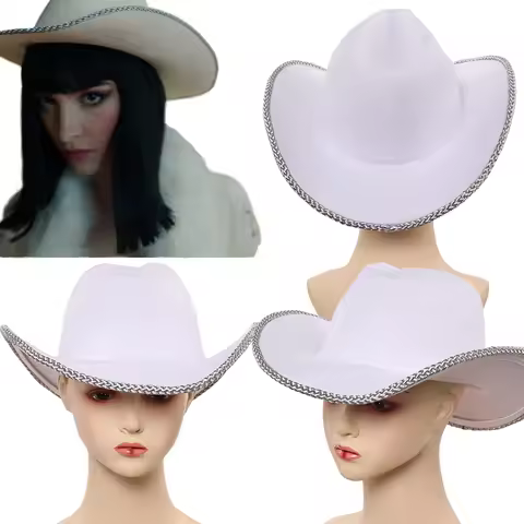 Nico Robin Cosplay White Hat Live Action TV Pirate S2 Costume Accessories Roleplay Outfits Props Wom