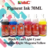 MMC brand of Pigment ink refill for Epson Printer use with Epson 664 BK CMY/ LC/LM