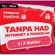 V.I.P Number Hotlink Simcard Unlimited Data Plan