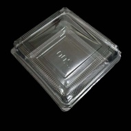 (50pcs±) OP-L200 (8"inch) OPS Square Food Box Plastic Clear Container Bakery Cake Bekas Makanan Disp