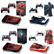 （Corner house） Marvel Spiderman Deadpool เกมคอนโซลสติ๊กเกอร์สำหรับ PlayStation 5 Disk PS5Disk PS5การ