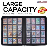 480 PULeather Card book Cards Holder Album Box All zipper closure design Pokemon MTG Photocard Album