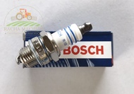 หัวเทียน Bosch รุ่น WS7F สำหรับเครื่องตัดหญ้า 2 จังหวะ เครื่องพ่นยา 767 เลื่อยยนต์ ของแท้ 100%