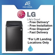 LG TH2113SSAK 13KG TURBOWASH BLACK TOP LOAD WASHING MACHINE