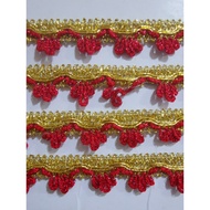 GDS117 Gold Lace Ready Stock , 1 Roll