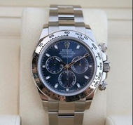 Rolex Daytona 全白金腕錶  116509 , 2018年出世咭,11.5格錶帶