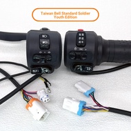 B. b. Suitable for Tailing Electric Vehicle Throttle Rotary Handlebar Switch Assembly Speed Regulati