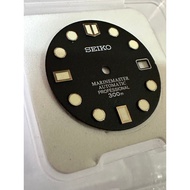 Watch Dial Accessories Seiko Marine Master 300 28.5mm Green Luminous fit to movement NH35/NH36/4R35/