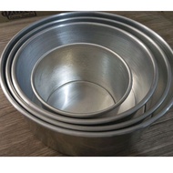 1pc. Heavy Duty Round Baking Pan Thickness 0.30mm 5x2 5x3 6x2 6x3 8x2 8x3 10x2 10x3 12x3