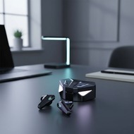 TWS X15 Bluetooth Earbuds Wireless Gamer Headphones with Stereo LED Display and Noise Cancelling Mic