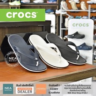 hhhj [ลิขสิทธิ์แท้] Crocs Crocband Flip [U] NEA รองเท้าแตะ คร็อคส์ แท้ รุ่นฮิต ได้ทั้งชายหญิง hhhj bg