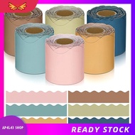 [ap4l43.] 1Set for Bulletin Board Scalloped Bulletin Board for Classroom Bulletin Board Decor Paper