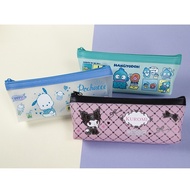 [King PLAZA] Sanrio Triangle Pencil Case VPCC-405 Total 3 Types Mermaid Hanton Afraid Of Chacha Dog 