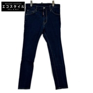 Dsquared2 S74LB1535 靛藍色 COOL GUY 牛仔褲，錐形褲，48 碼 [二手]
