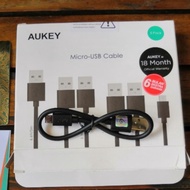 Ecer Kabel Micro usb Aukey Cable 30cm