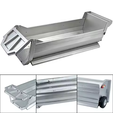 RC Truck Metal 6X6 8X8 Trailer Dump Body Dump Bed for 1/14 Tamiya for SCANIA 770S R620 for VOLVO FH1