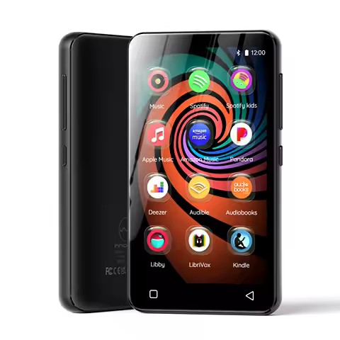 Android reproductor mp3 player bluetooth speakers and Wi-Fi, spotify player, audiobooks walkman, por