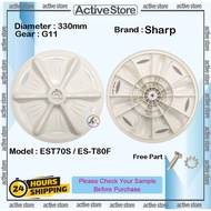 Sharp Washing Machine Pulsator Plate 330MM Gear11 EST70S ES-T80F